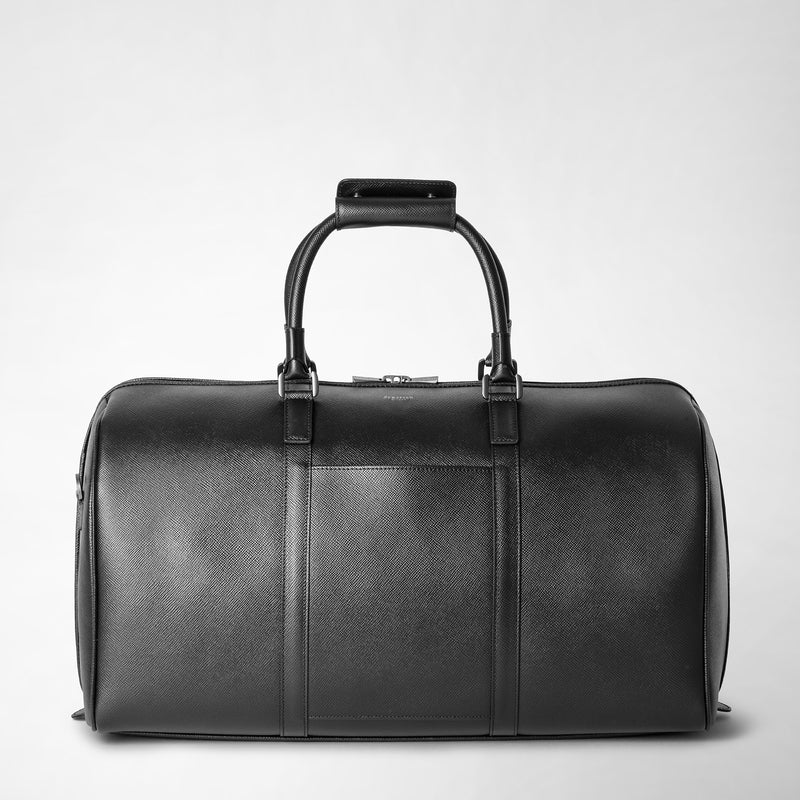 Serapian Borsa da viaggio in pelle evoluzione nero eclissi Offerte