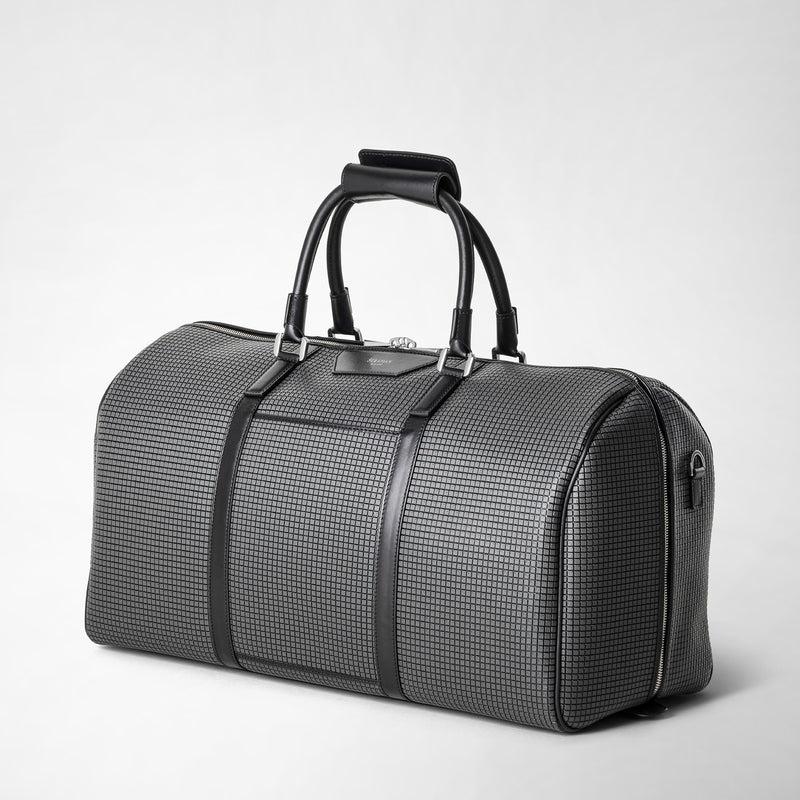 Serapian Borsa da viaggio in stepan asfalto-nero Vendita Economica