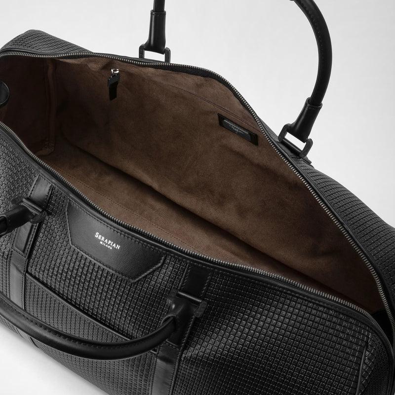 Serapian Borsa da viaggio in stepan nero-eclissi Saldi Di Fabbrica