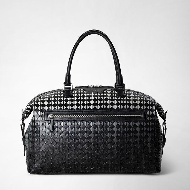Serapian Travel bag in mosaico chiaroscuro Nuova