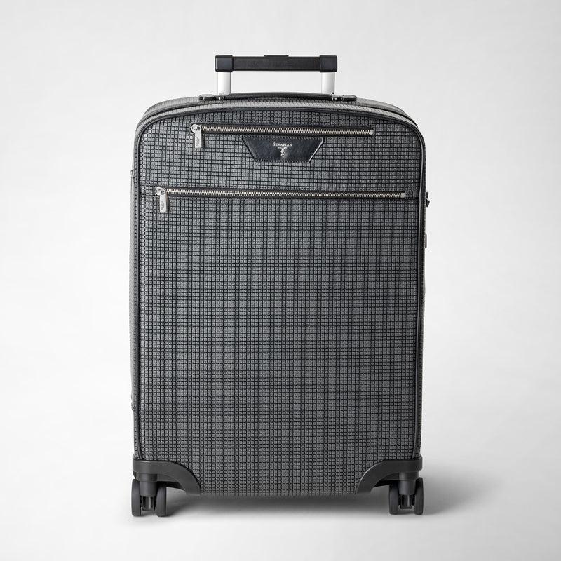 Serapian Trolley da cabina in stepan asfalto-nero Moda