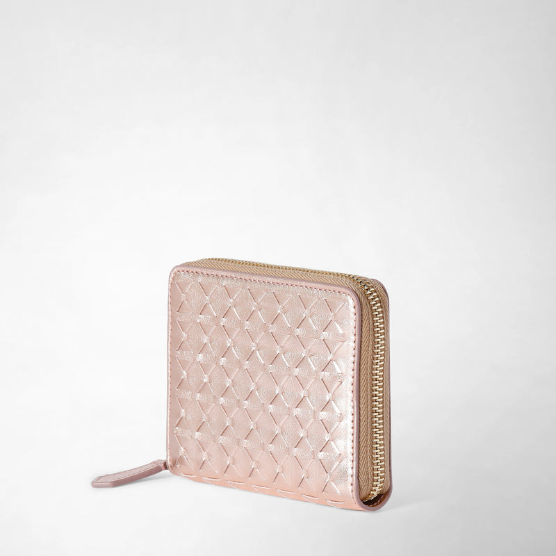 Serapian PORTAFOGLIO MINI CON ZIP IN MOSAICO Offerta natalizia