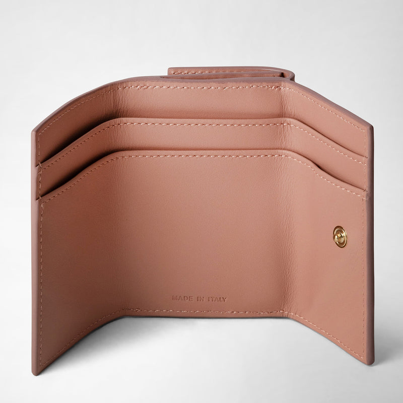 Serapian PORTAFOGLIO TRI-FOLD IN MOSAICO Offerta Giorno del Papà