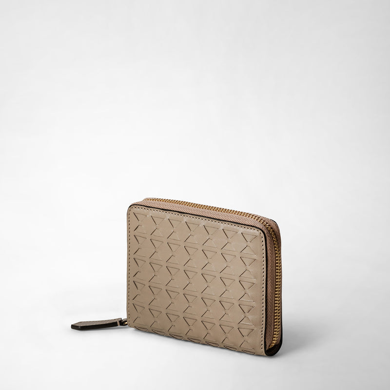 Serapian PORTAFOGLIO MINI CON ZIP IN MOSAICO Offerta Anniversario
