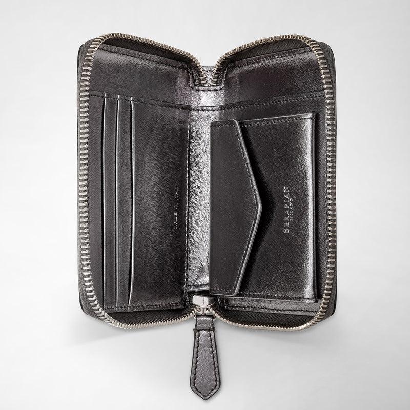 Serapian PORTAFOGLIO MINI CON ZIP IN MOSAICO Latest fashion