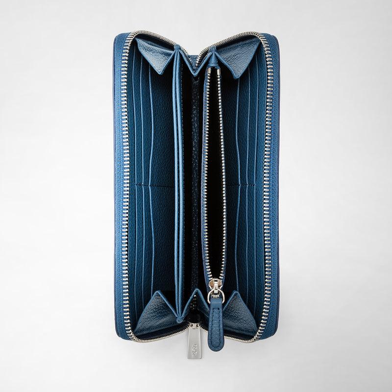 Serapian PORTAFOGLIO CON ZIP IN PELLE RUGIADA Bestseller