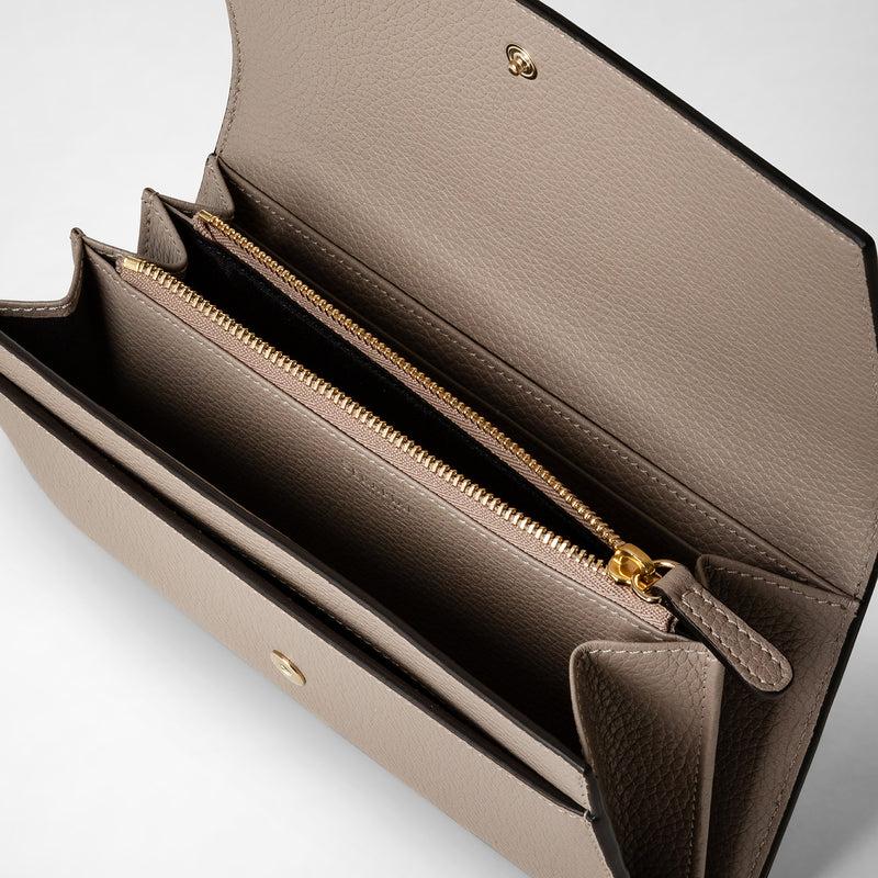 Serapian Portafoglio continental in pelle rugiada sahara Fino al 55% di sconto