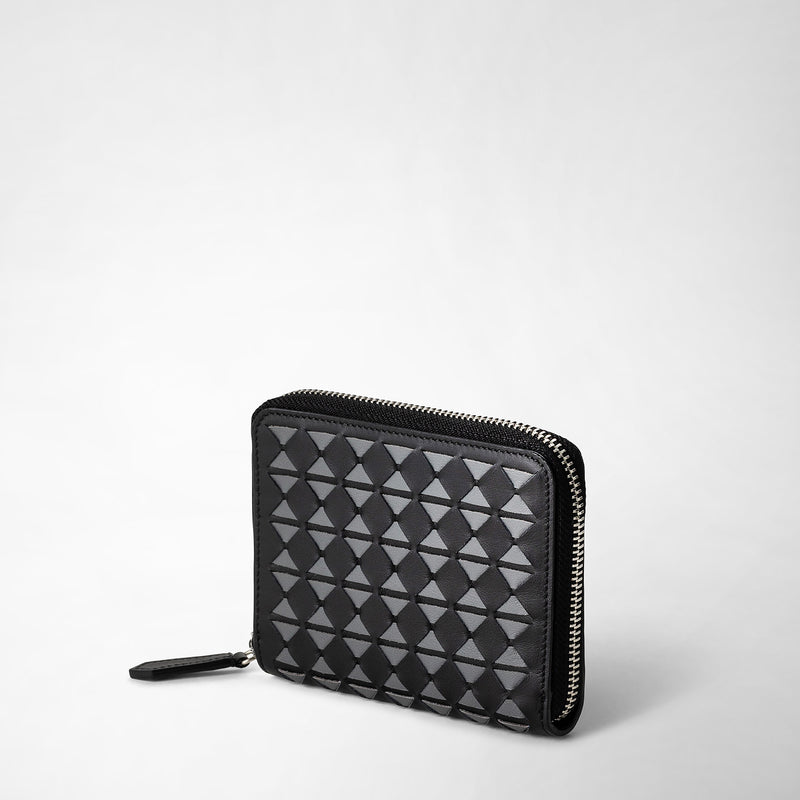 Serapian PORTAFOGLIO MINI CON ZIP IN MOSAICO Vendita