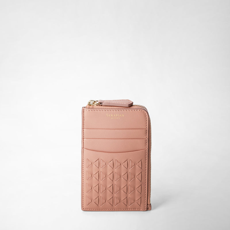 Serapian PORTACARTE CON ZIP IN MOSAICO Convenienza