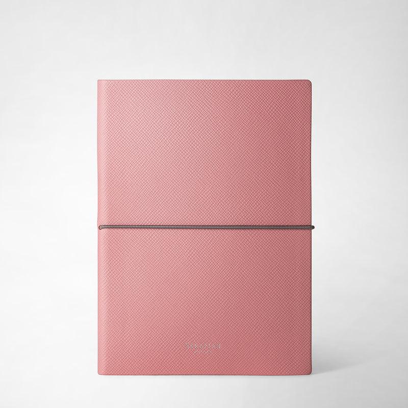 Serapian Notebook in evoluzione leather pink Vendita Calda