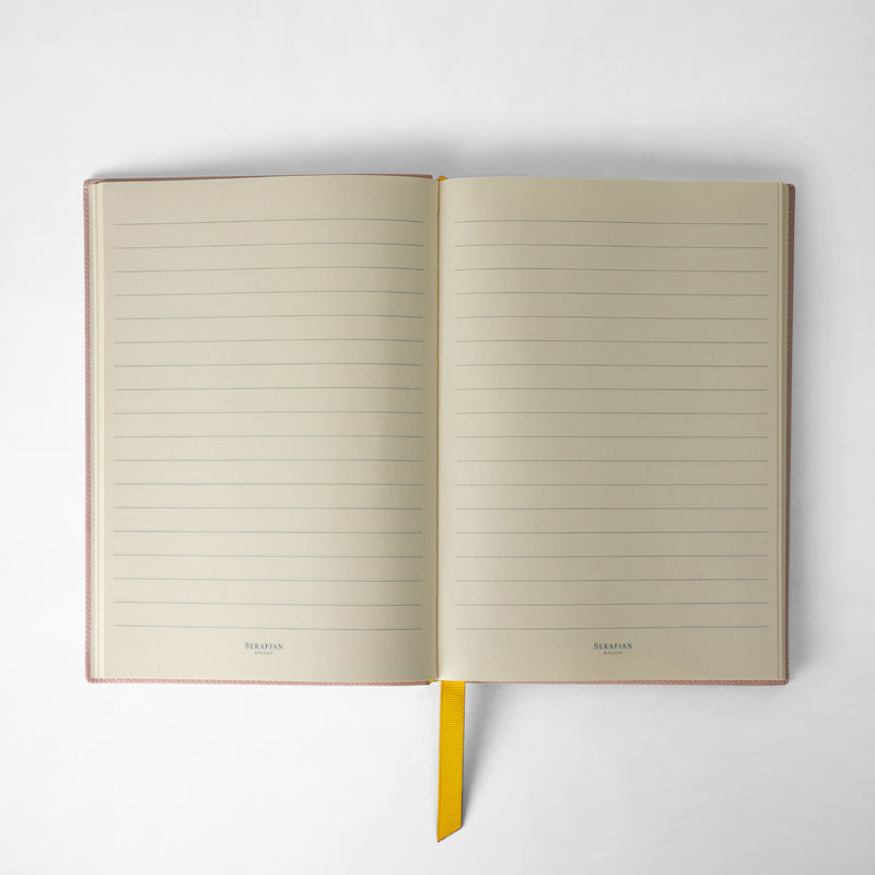 Serapian Notebook in evoluzione leather quartz I Più Venduti