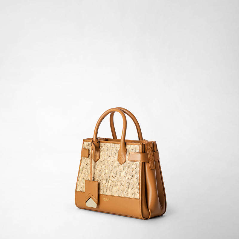 Serapian BORSA A MANO MELINÉ IN RAFFIA Offerte stagionali