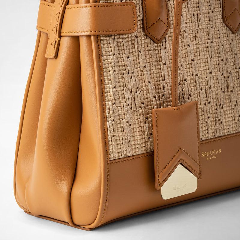 Serapian BORSA A MANO MELINÉ IN RAFFIA Offerte stagionali