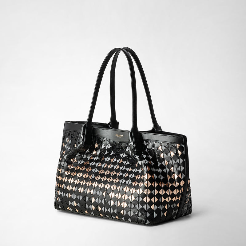 Serapian TOTE BAG SECRET PICCOLA IN MOSAICO MESTIERI D'ARTE Discount Store per i nuovi prodotti