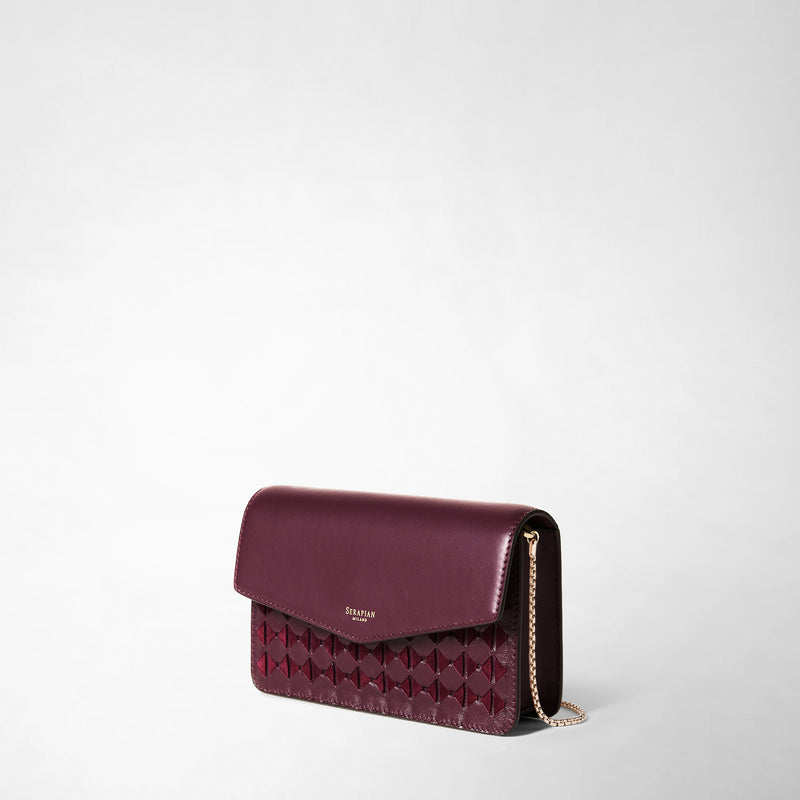 Serapian CLUTCH CON CATENA IN MOSAICO Solo un giorno rimasto