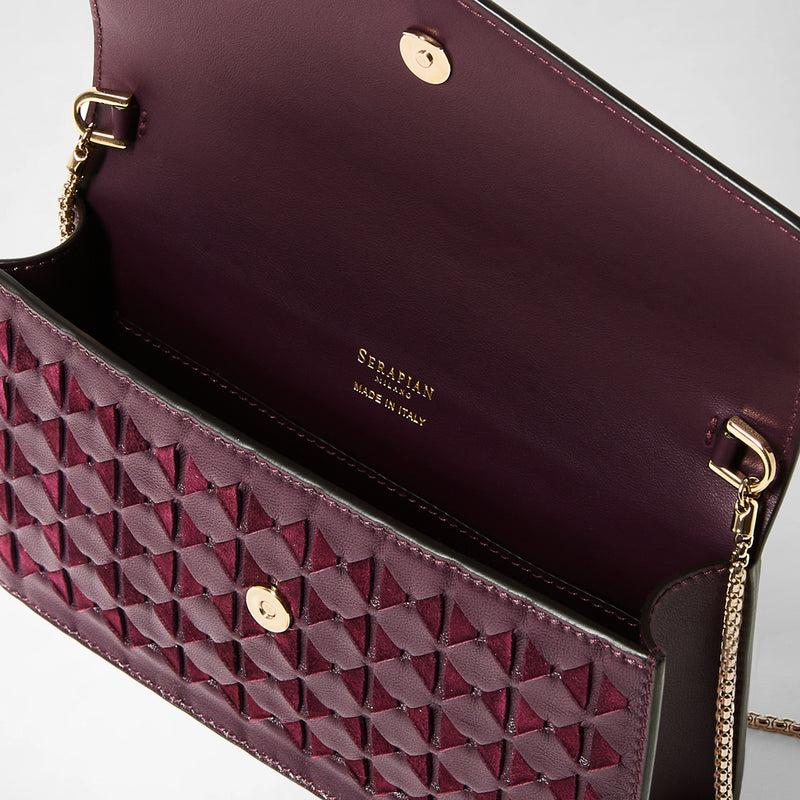 Serapian CLUTCH CON CATENA IN MOSAICO Solo un giorno rimasto