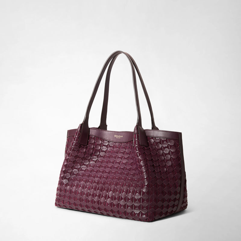 Serapian TOTE BAG SECRET PICCOLA IN MOSAICO Enormi sconti