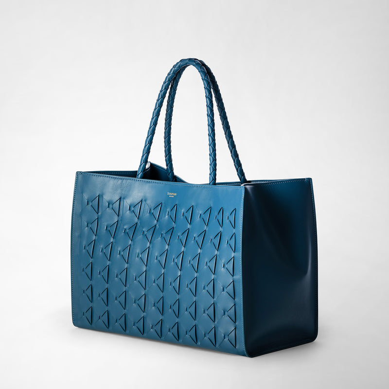 Serapian 1929 TOTE BAG IN MOSAICO Affare Del Giorno