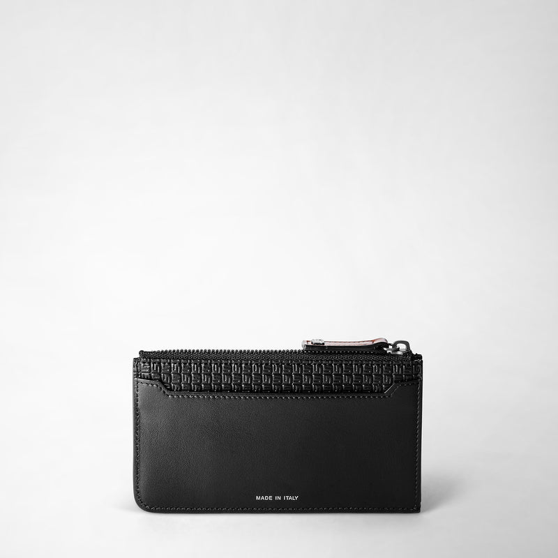 Serapian PORTACARTE CON ZIP IN STEPAN 72 Vendita Economica