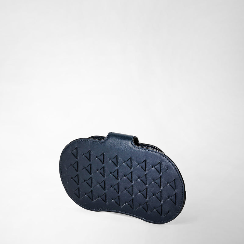 Serapian Glasses holder in mosaico navy blue Offerta esclusiva
