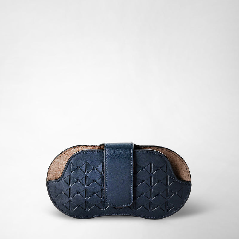 Serapian Glasses holder in mosaico navy blue Offerta esclusiva