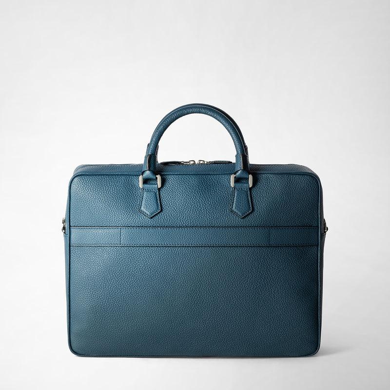 Serapian BORSA BUSINESS SLIM IN PELLE CACHEMIRE Officina