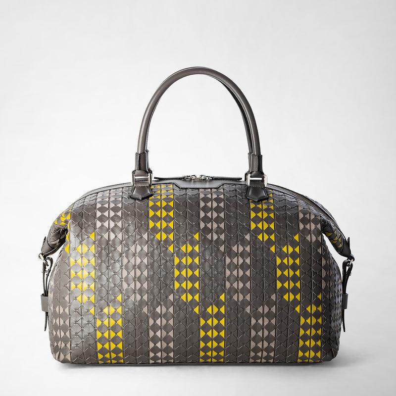 Serapian BORSA BUSINESS SLIM IN MOSAICO MESTIERI D'ARTE Black Friday Prezzi