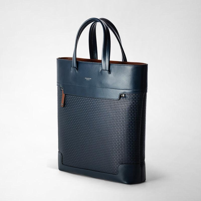 Serapian TOTE BAG VERTICALE IN STEPAN 72 Sconti questo mese
