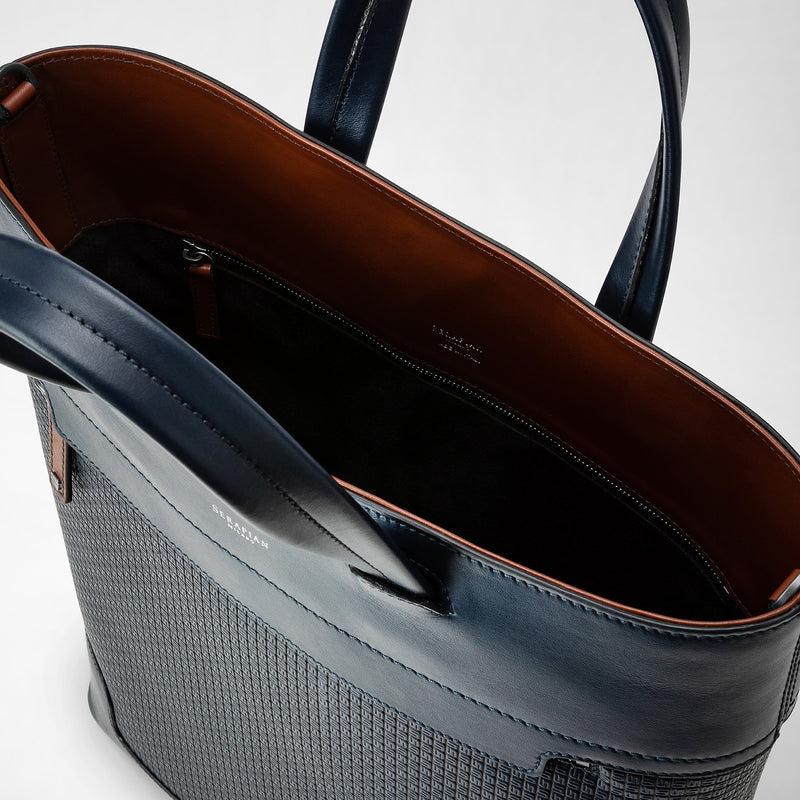 Serapian TOTE BAG VERTICALE IN STEPAN 72 Sconti questo mese