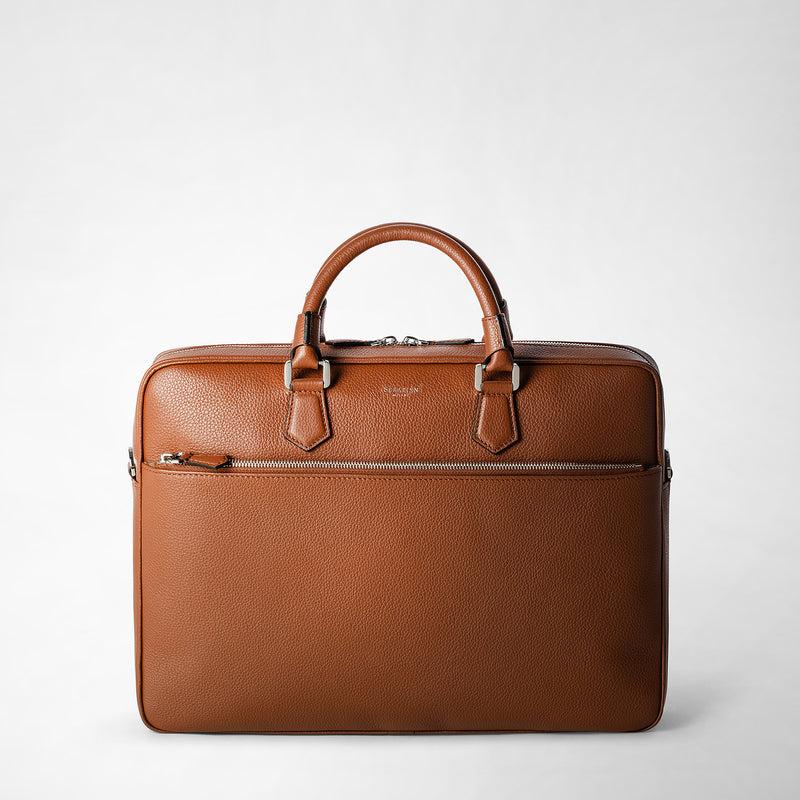 Serapian BORSA BUSINESS SLIM IN PELLE CACHEMIRE Qualità