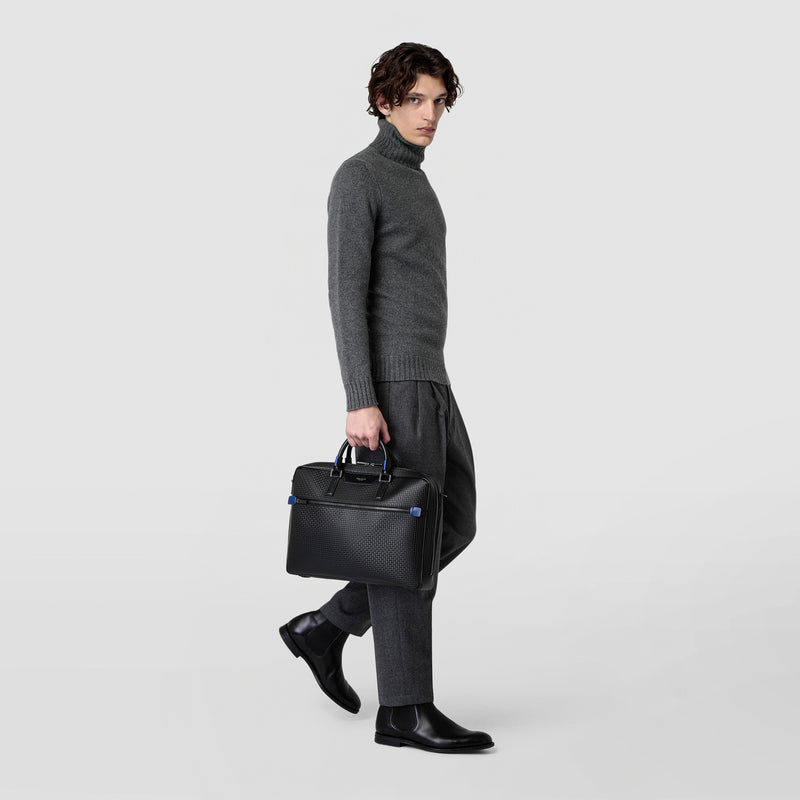 Serapian BORSA BUSINESS SLIM IN STEPAN Acquista Ora