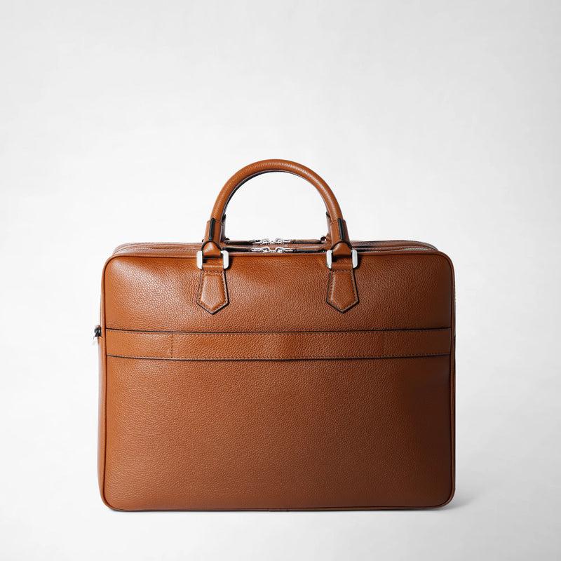 Serapian BORSA BUSINESS GRANDE IN PELLE CACHEMIRE Novità