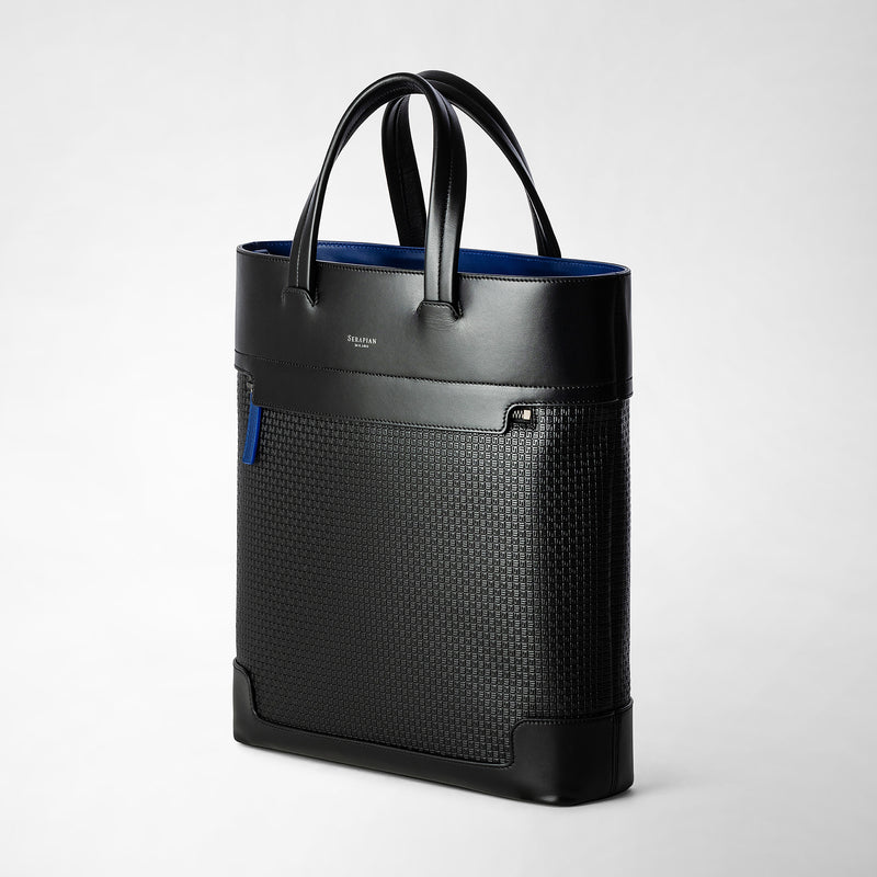 Serapian TOTE BAG VERTICALE IN STEPAN 72 Nuova