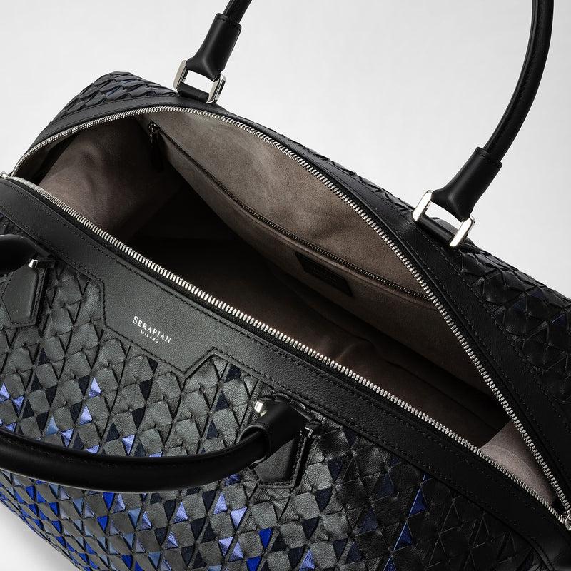 Serapian BORSA BUSINESS SLIM IN MOSAICO MESTIERI D'ARTE Moda