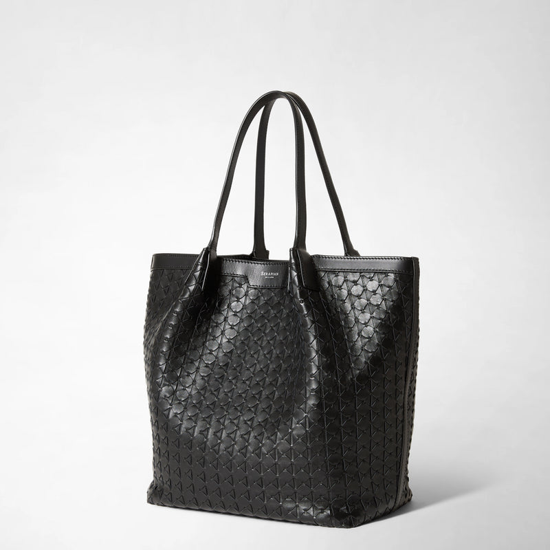 Serapian VERTICAL SECRET TOTE BAG IN MOSAICO Sconto di tempo limitato