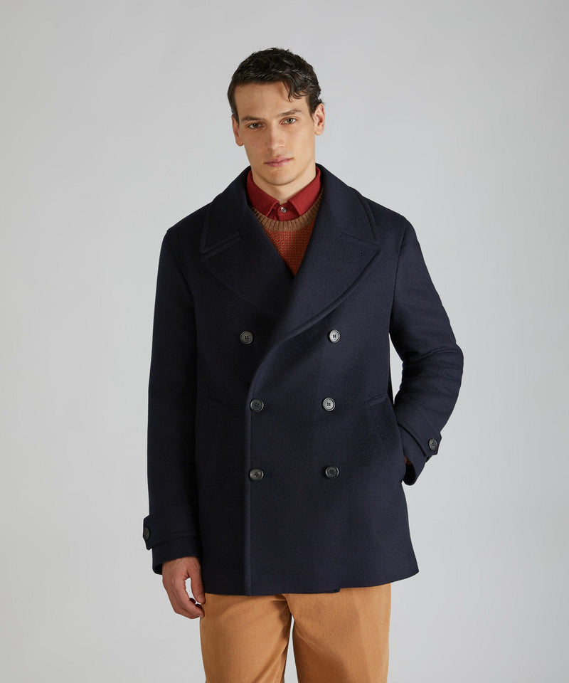 Slowear Peacoat in panno di lana Saldi