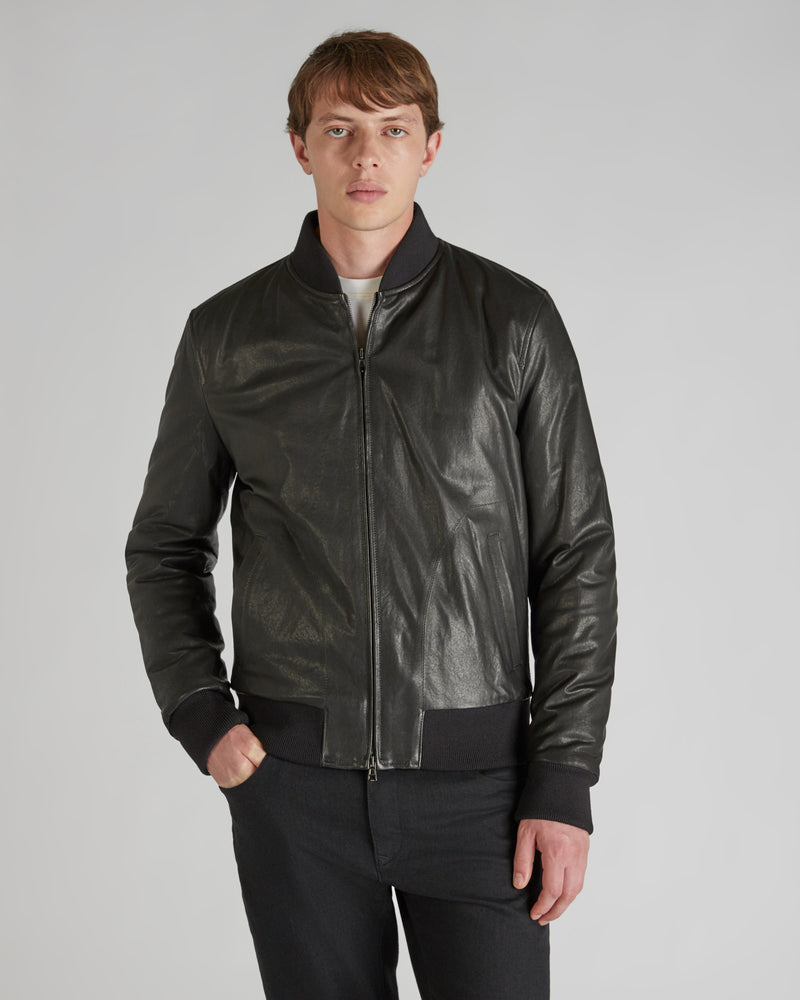 Slowear Bomber regular fit in nappa 2025