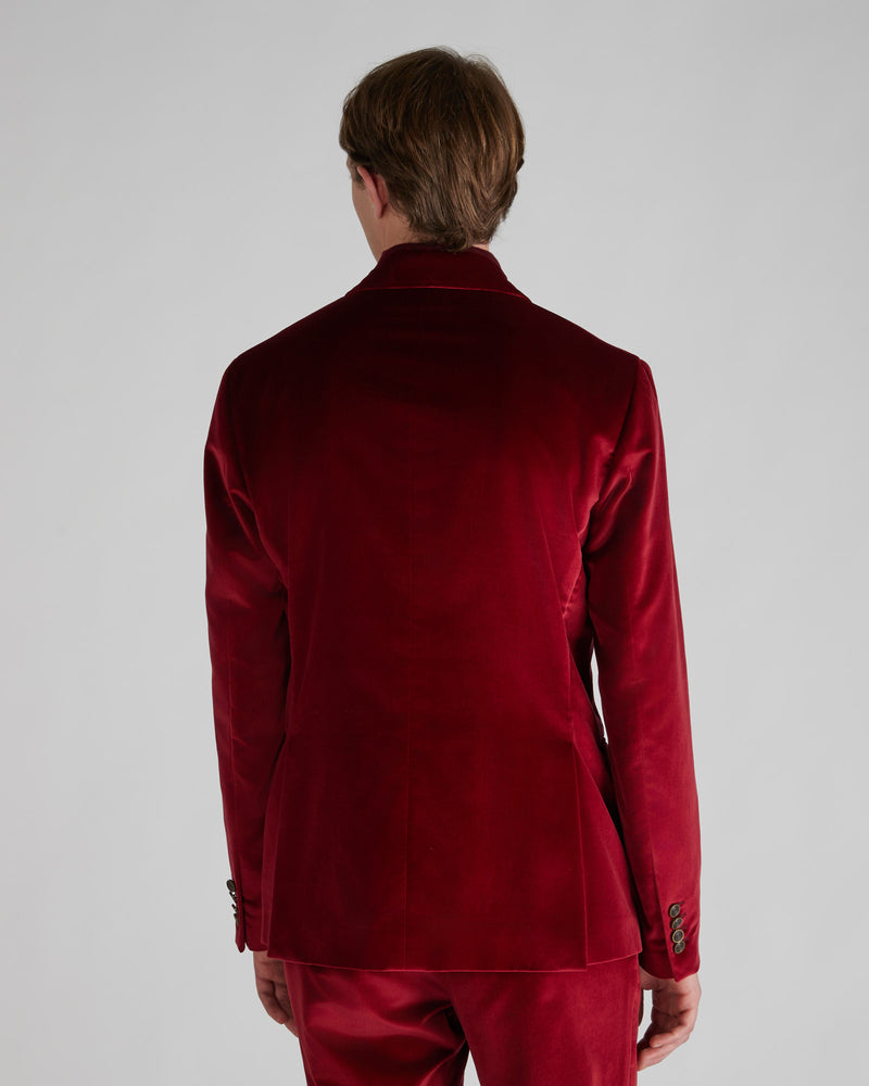Slowear Giacca doppiopetto slim fit in velluto Nuovo