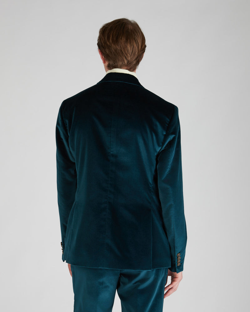 Slowear Giacca doppiopetto slim fit in velluto Qualità