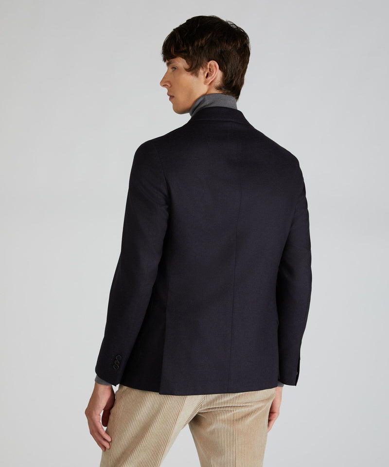 Slowear Giacca slim fit in flanella Soddisfazione Garantita
