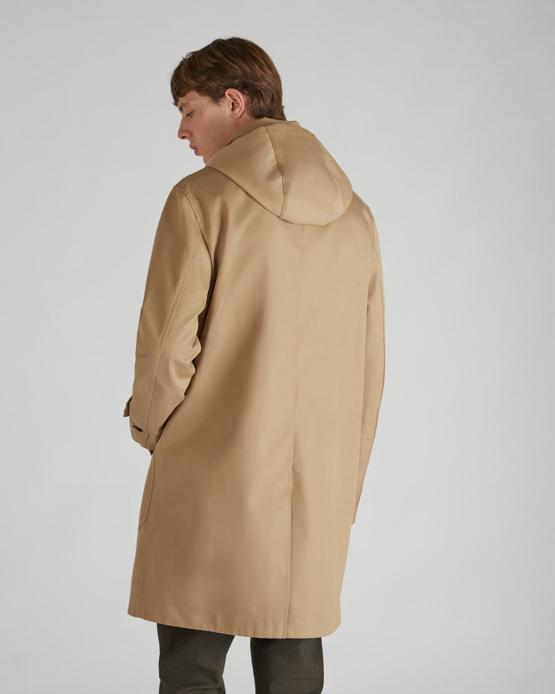 Slowear Carcoat regular fit in cotone tecnico certificato Qualità Garantita