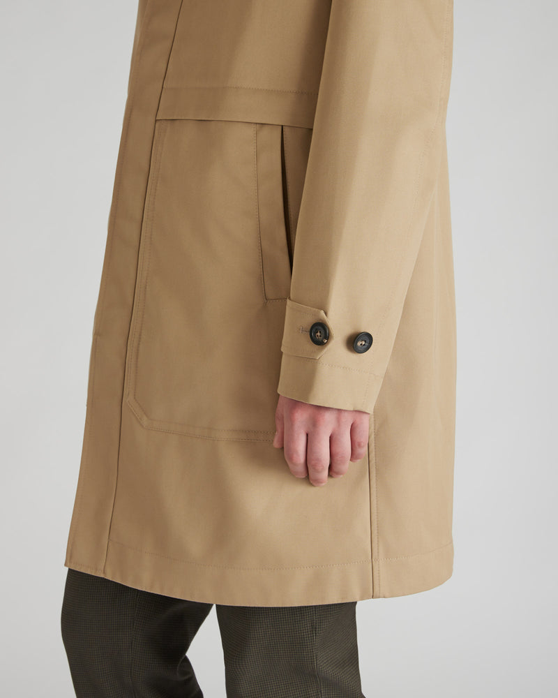 Slowear Carcoat regular fit in cotone tecnico certificato Qualità Garantita