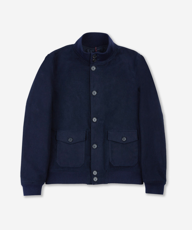Slowear Bomber in Moleskin