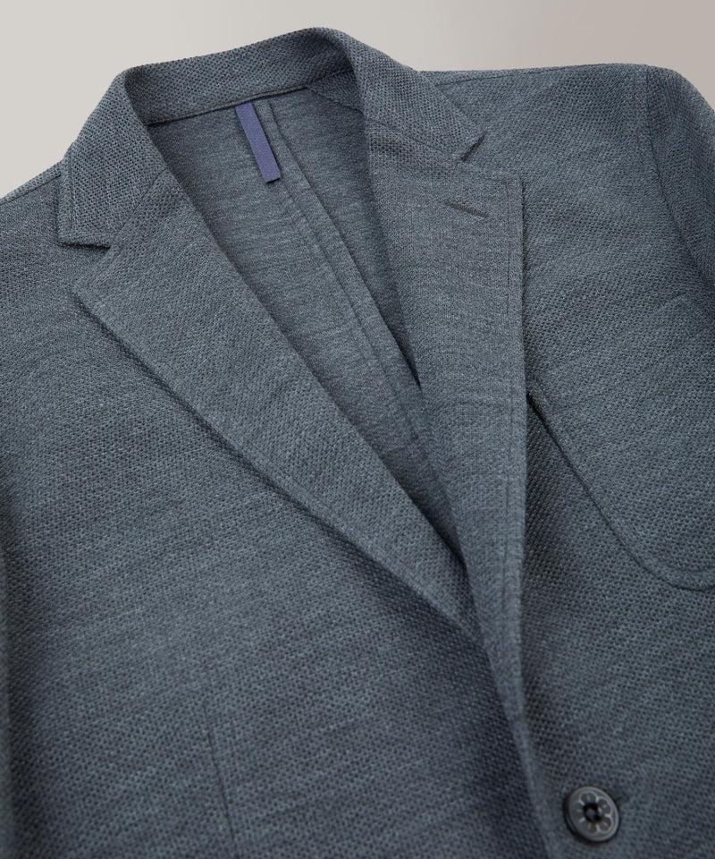 Slowear Giacca slim fit in jersey hopsack Saldi Di Fabbrica