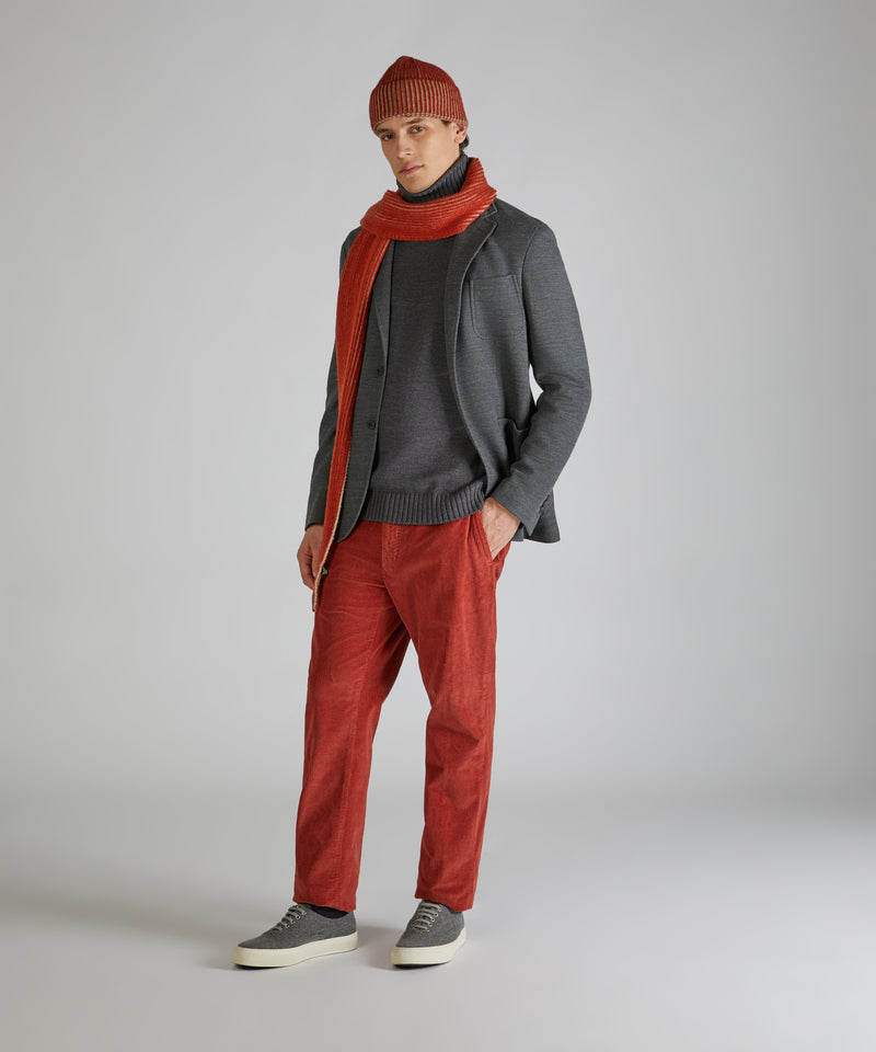 Slowear Giacca slim fit in jersey hopsack Saldi Di Fabbrica