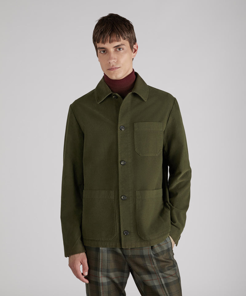 Slowear Blusa regular fit in Moleskin 2025