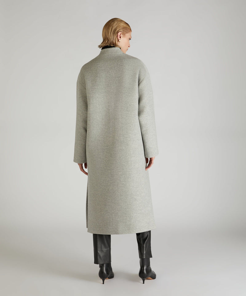 Slowear Cappotto wide fit in lana Vendita