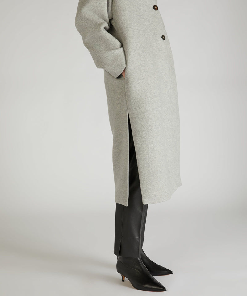 Slowear Cappotto wide fit in lana Vendita