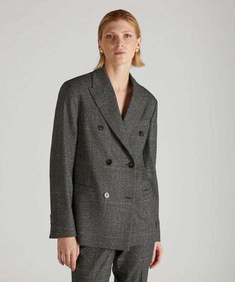 Slowear Doppiopetto regular fit in flanella Soddisfazione Garantita