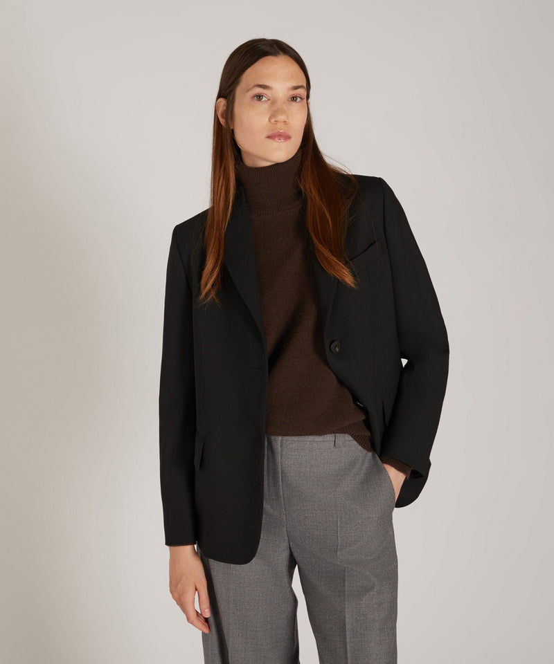 Slowear Blazer slim fit in lana bistretch certificata Fino Al -60%